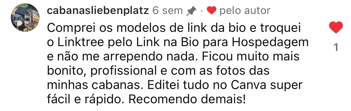 Depoimento de anfitrião sobre o Link da Bio (2)